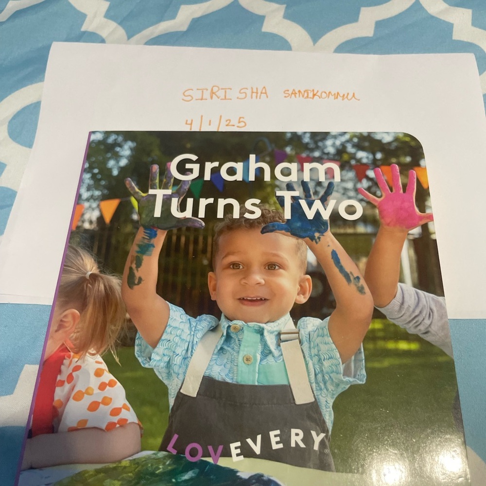 Lovevery Book Graham Turns Two